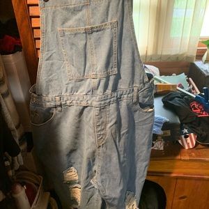 EUC Shein denim overalls